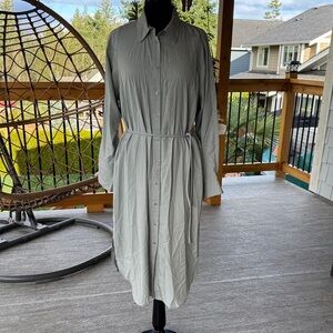 YAYA Women | Long Sleeve Shirt Dress